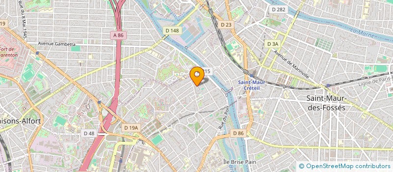 localisation de l'entreprise CE CONSULTING  CRETEIL