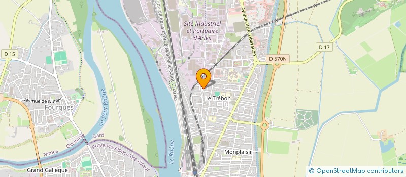 localisation de l'entreprise CE CORPS QUI EST LE MIEN à ARLES