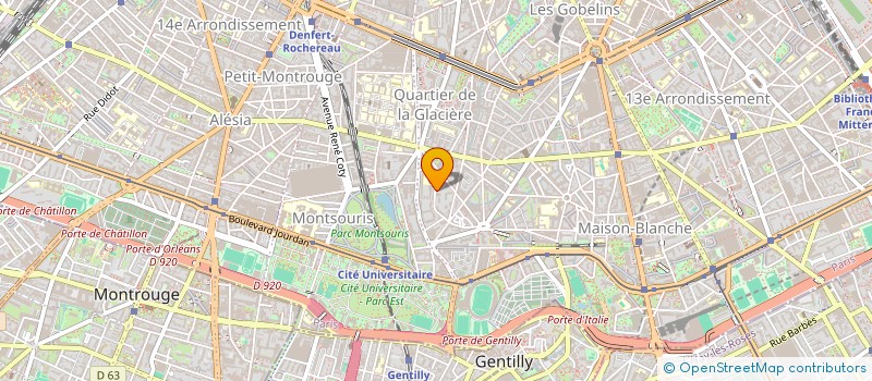 localisation de l'entreprise CE DATI  PARIS