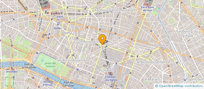 localisation de l'entreprise CE DE FRANCECABLES ET RADIO à PARIS
