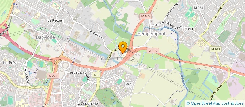 localisation de l'entreprise CE DE L'INSTITUT MEDICO EDUCATIF  VILLENEUVE-D'ASCQ