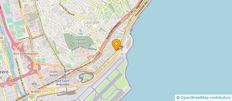 localisation de l'entreprise CE DE L UES VEOLIA EAU GENERALE DES EAUX à NICE