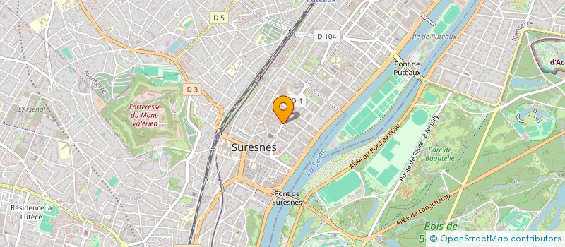 localisation de l'entreprise CE DE PHILIPS FRANCE SITE DE SURESNES à SURESNES