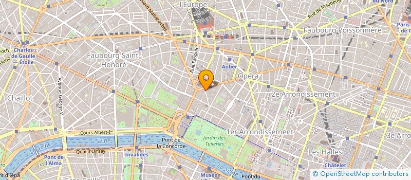 localisation de l'entreprise CE DES SOC AUX TROIS QUAR MADELIOS SAMEC  PARIS
