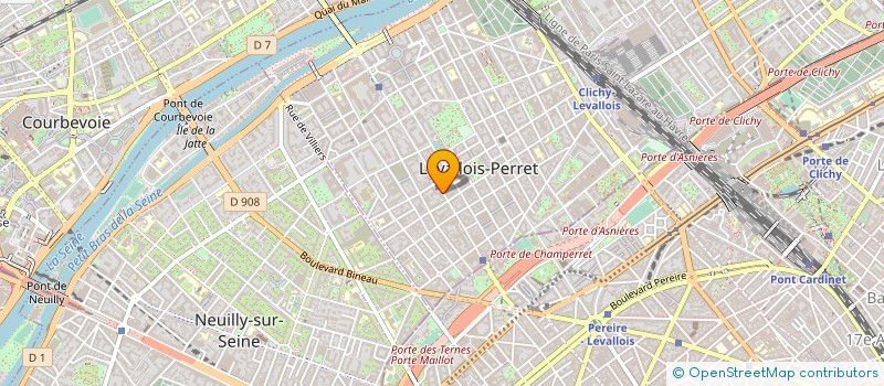 localisation de l'entreprise CE DEVOTEAM SOLUTIONS à LEVALLOIS-PERRET