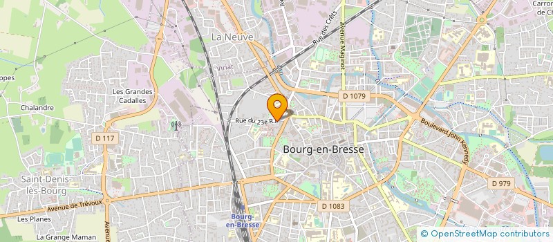 localisation de l'entreprise CE EXPERTISE COMPTABLE ET CONSEIL  BOURG-EN-BRESSE