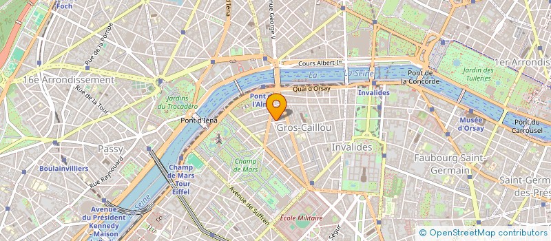 localisation de l'entreprise CE EXPERTS  PARIS