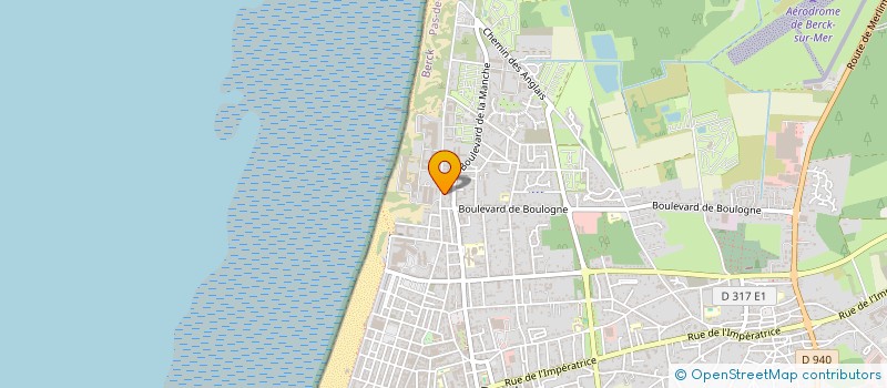 localisation de l'entreprise CE FONDATION HOPALE  BERCK