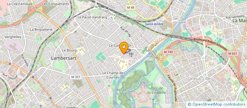 localisation de l'entreprise CE FRANCE 3 N-P D C PICARDIE à LAMBERSART