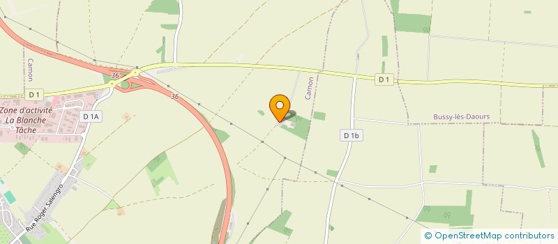 localisation de l'entreprise CE GIRAUD NORD PICARDIE  CAMON