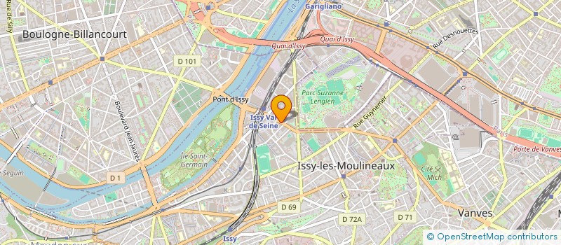 localisation de l'entreprise CE GRENELLE SERVICE à ISSY-LES-MOULINEAUX