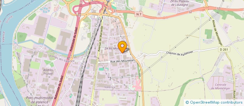 localisation de l'entreprise CE GROUPE SCAPA FRANCE  VALENCE