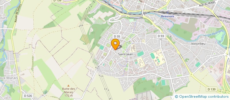 localisation de l'entreprise CE IMMOBILIER  CLERMONT