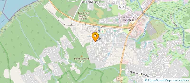 localisation de l'entreprise CE.JO  CAYENNE