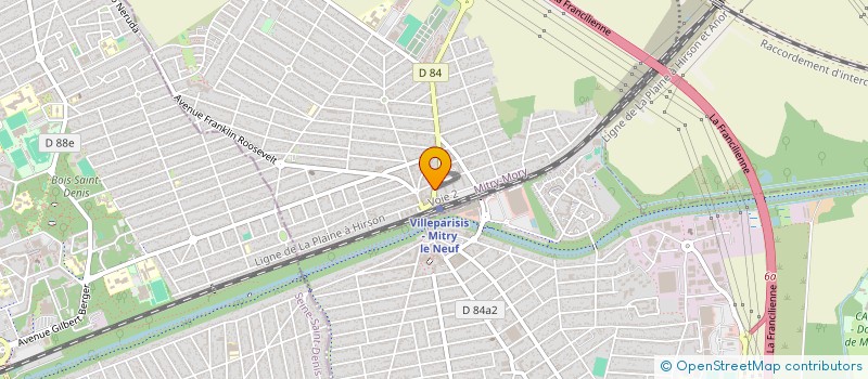 localisation de l'entreprise CE JOLY à MITRY-MORY