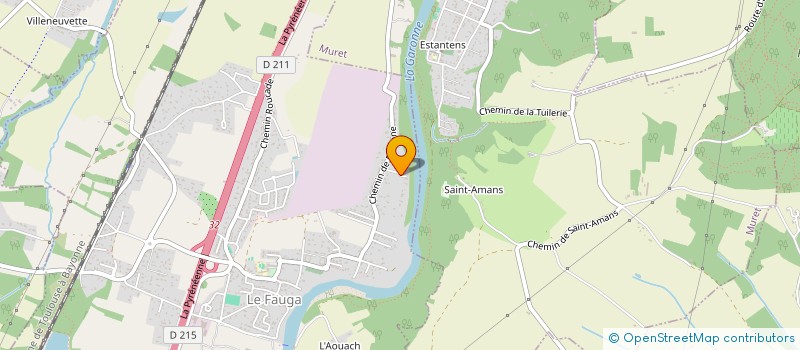 localisation de l'entreprise CE JOUR COMPTE  LE FAUGA