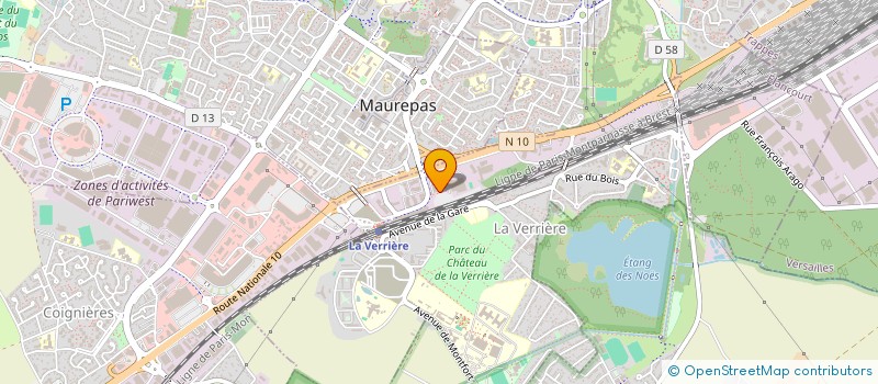 localisation de l'entreprise CE LA VERRIERE VALEO SYSTEMES THERMIQUES  LA VERRIERE