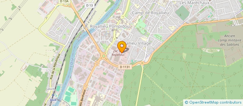 localisation de l'entreprise CE LAJOUS INDUSTRIE  COMPIEGNE