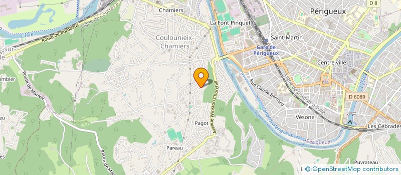 localisation de l'entreprise CE MA DEBOUCHAGE à COULOUNIEIX-CHAMIERS
