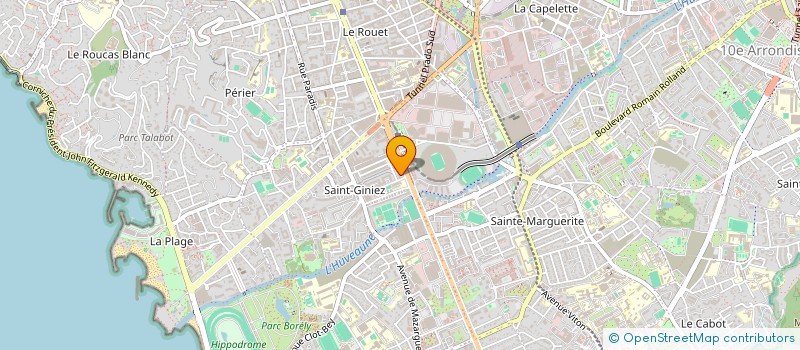 localisation de l'entreprise CE.MA.FORM.13 à MARSEILLE