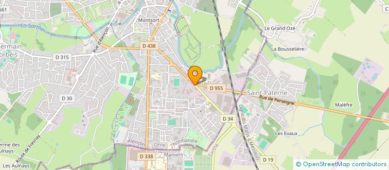 localisation de l'entreprise CE MAISONS FRANCE CONFORT à ALENCON