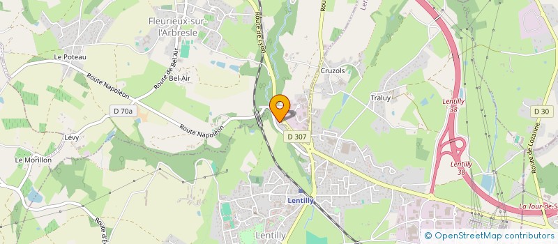 localisation de l'entreprise CE ME SCRAP  LENTILLY