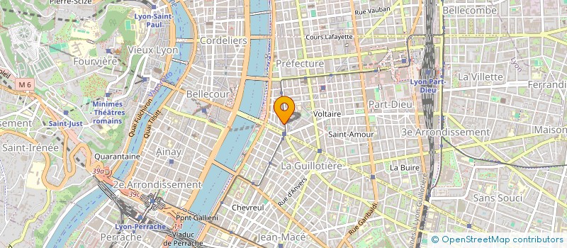 localisation de l'entreprise CE N'EST QU'UN DEBUT  LYON