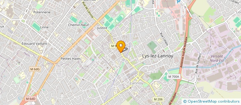 localisation de l'entreprise CE OPTIQUE LYS LEZ LANNOY à MARCQ-EN-BARŒUL