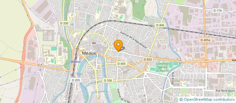 localisation de l'entreprise CE&P 77 à MEAUX