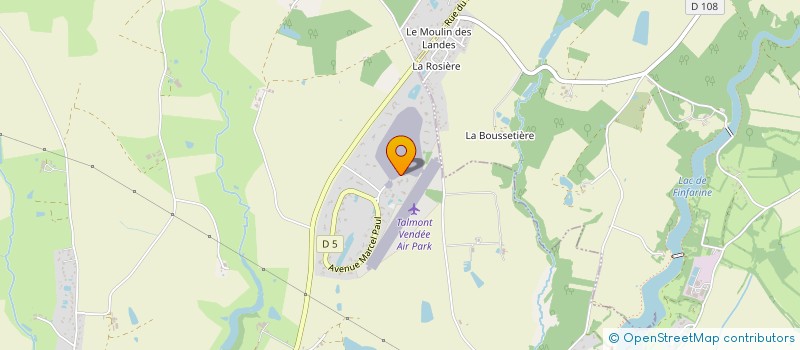 localisation de l'entreprise CE.PA  TALMONT-SAINT-HILAIRE