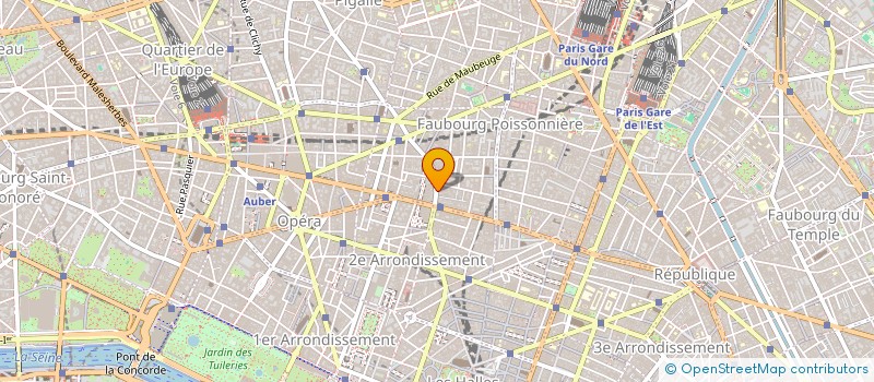 localisation de l'entreprise CE PARIS MUTUEL HIPPODROME à PARIS