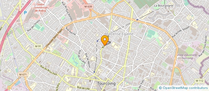 localisation de l'entreprise CE PLUS D'AILLEURS  TOURCOING