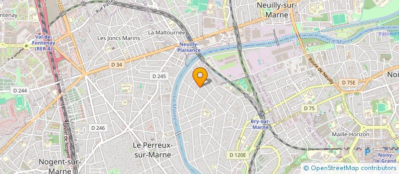 localisation de l'entreprise CE QUE TU DEVIENDRAS à BRY-SUR-MARNE