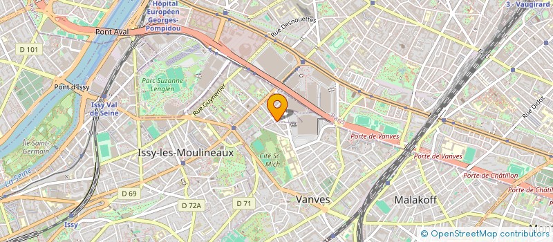 localisation de l'entreprise CE QUI COMPTE VRAIMENT à ISSY-LES-MOULINEAUX
