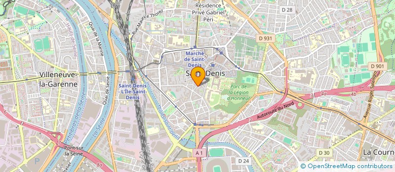 localisation de l'entreprise CE QUI RESTE  SAINT-DENIS