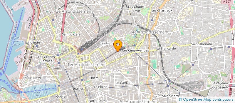 localisation de l'entreprise CE.R.M.A - PSYCHE à MARSEILLE