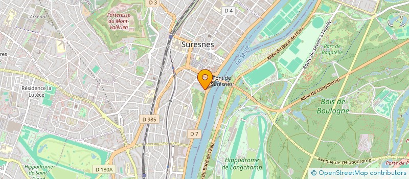 localisation de l'entreprise CE RENAULT VEHICULE INDUSTRIEL à SURESNES