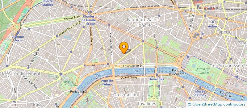 localisation de l'entreprise CE RIVIERA  PARIS