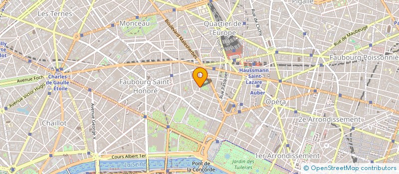 localisation de l'entreprise CE SOC ENCOURAGEMENT ELEVAGE CHEVAL FRAN  PARIS