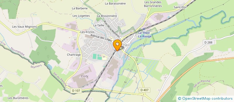 localisation de l'entreprise CE SODEFIT SAS à VAL-AU-PERCHE