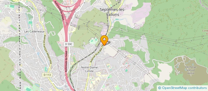 localisation de l'entreprise CE SOIR, C EST GAUDINETTE ! à SEPTEMES LES VALLONS