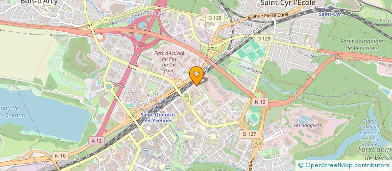 localisation de l'entreprise CE SYNGENTA FRANCE  GUYANCOURT