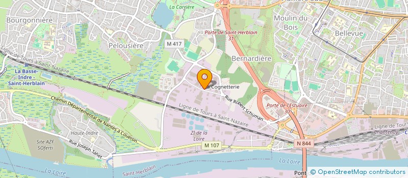 localisation de l'entreprise CE TEN SADEN à SAINT-HERBLAIN