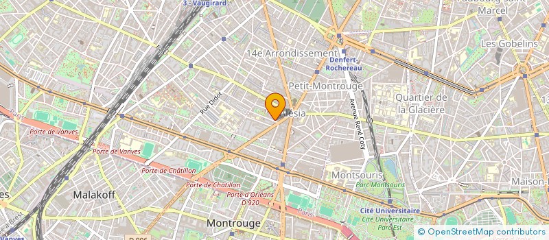 localisation de l'entreprise CE UES CRIT  PARIS