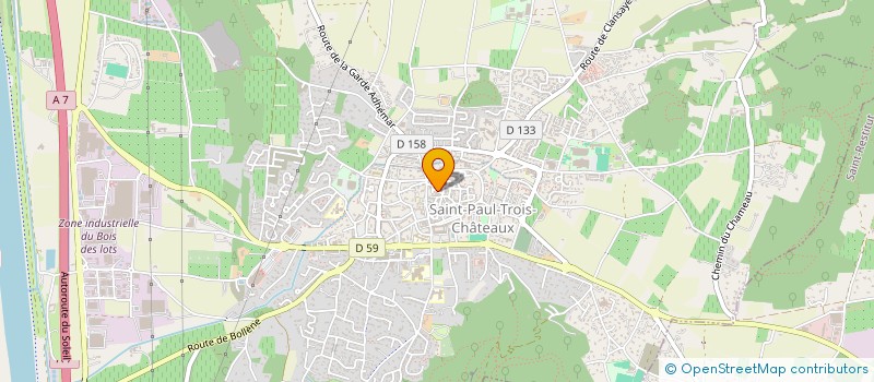 localisation de l'entreprise CE-VF à SAINT-PAUL-TROIS-CHATEAUX