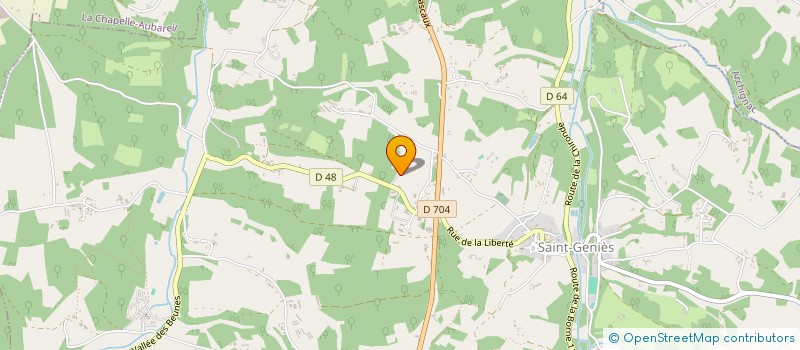 localisation de l'entreprise CE2A  SAINT-GENIES