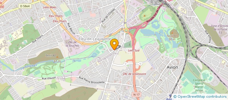 localisation de l'entreprise CE2D CONSEILS  ELEU-DIT-LEAUWETTE