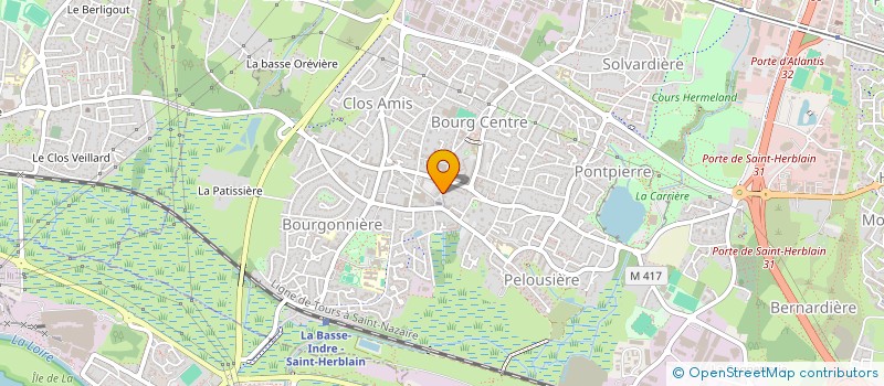 localisation de l'entreprise CE2LO  SAINT-HERBLAIN