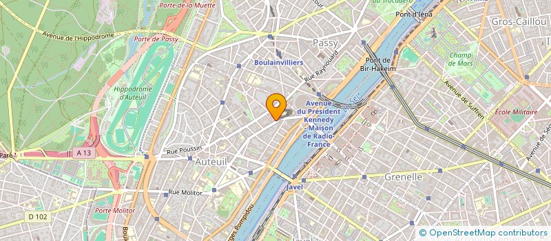 localisation de l'entreprise CE2M  PARIS