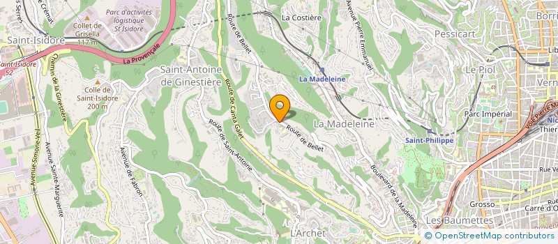 localisation de l'entreprise CE2T CONSULTANT  NICE